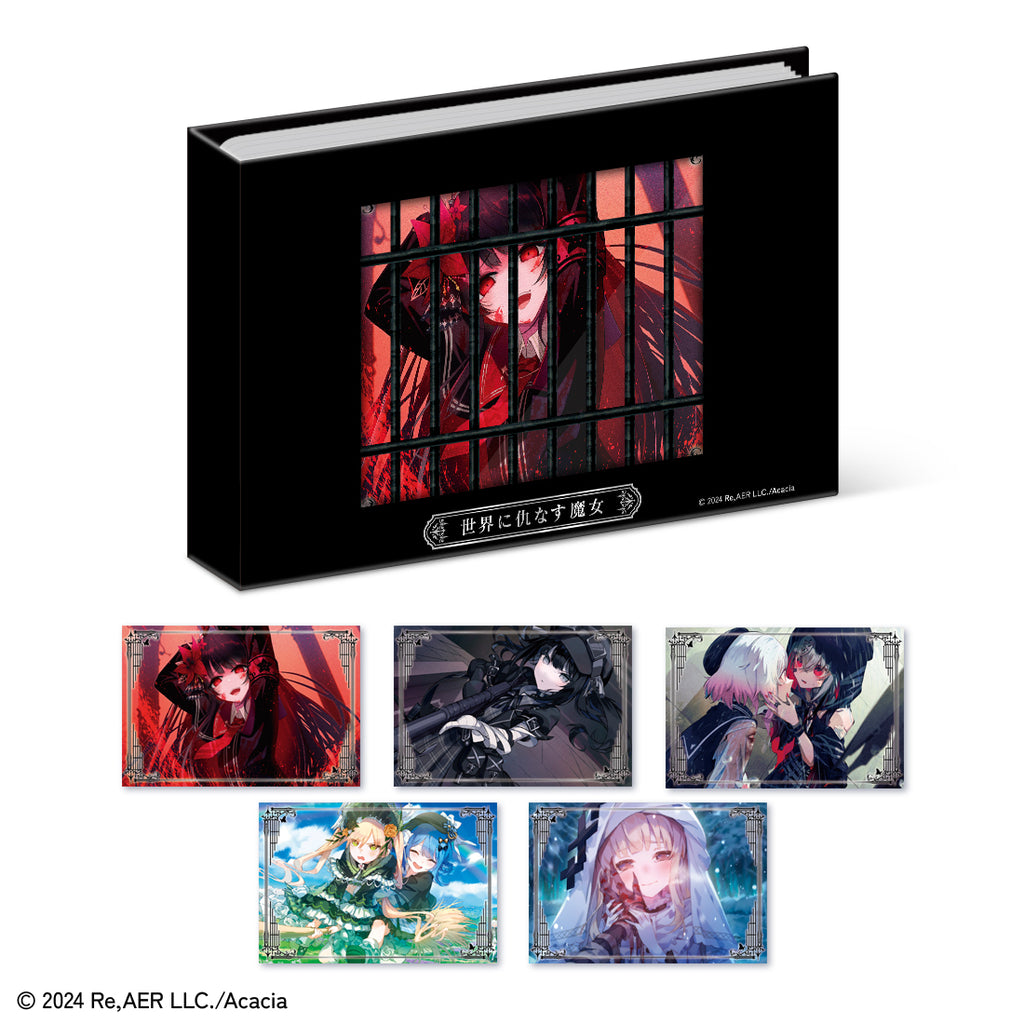 『魔法少女ノ魔女裁判』収監ポストカードアルバム（ポストカード付）