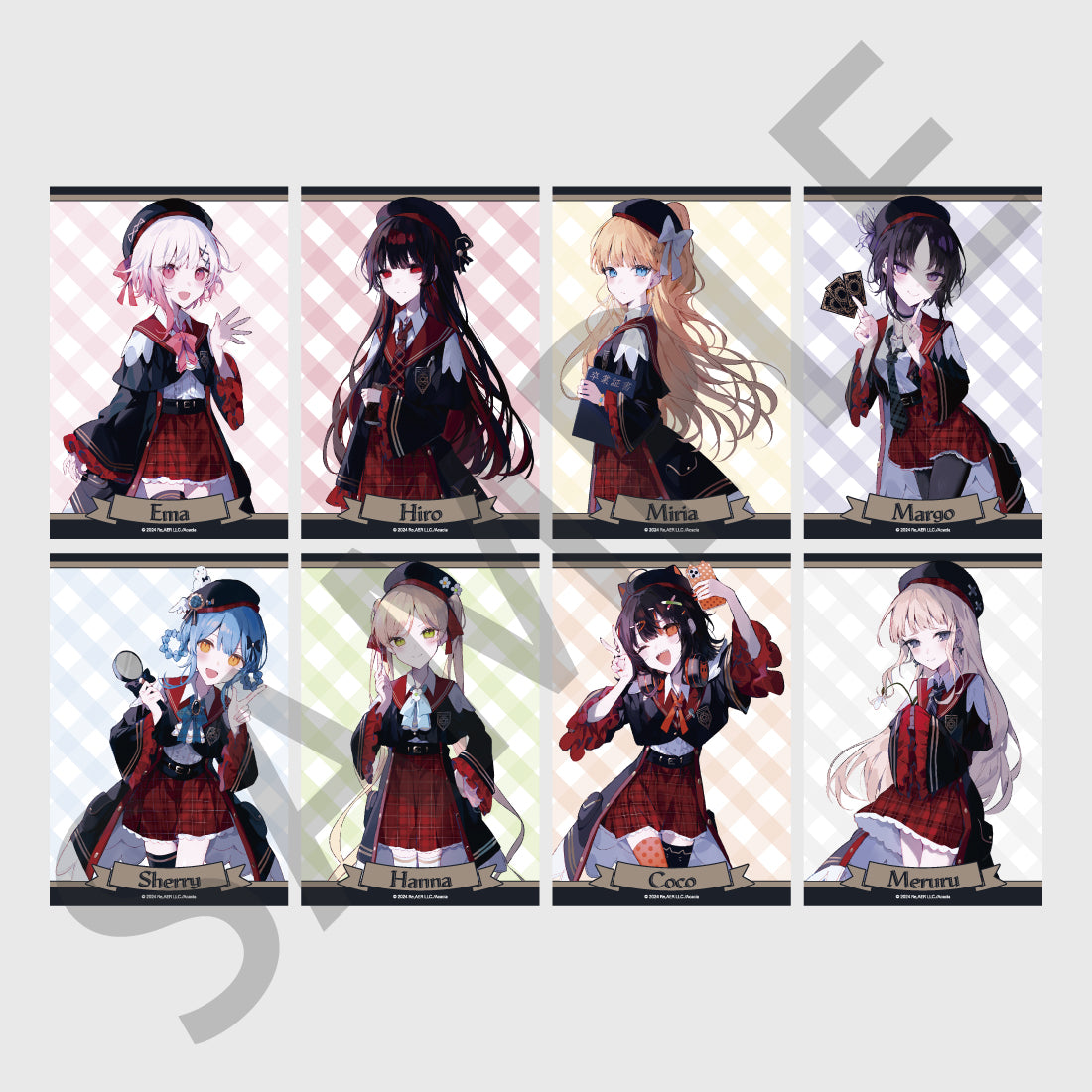 魔法少女ノ魔女裁判～the next page～』缶バッジ 全8種（BOX