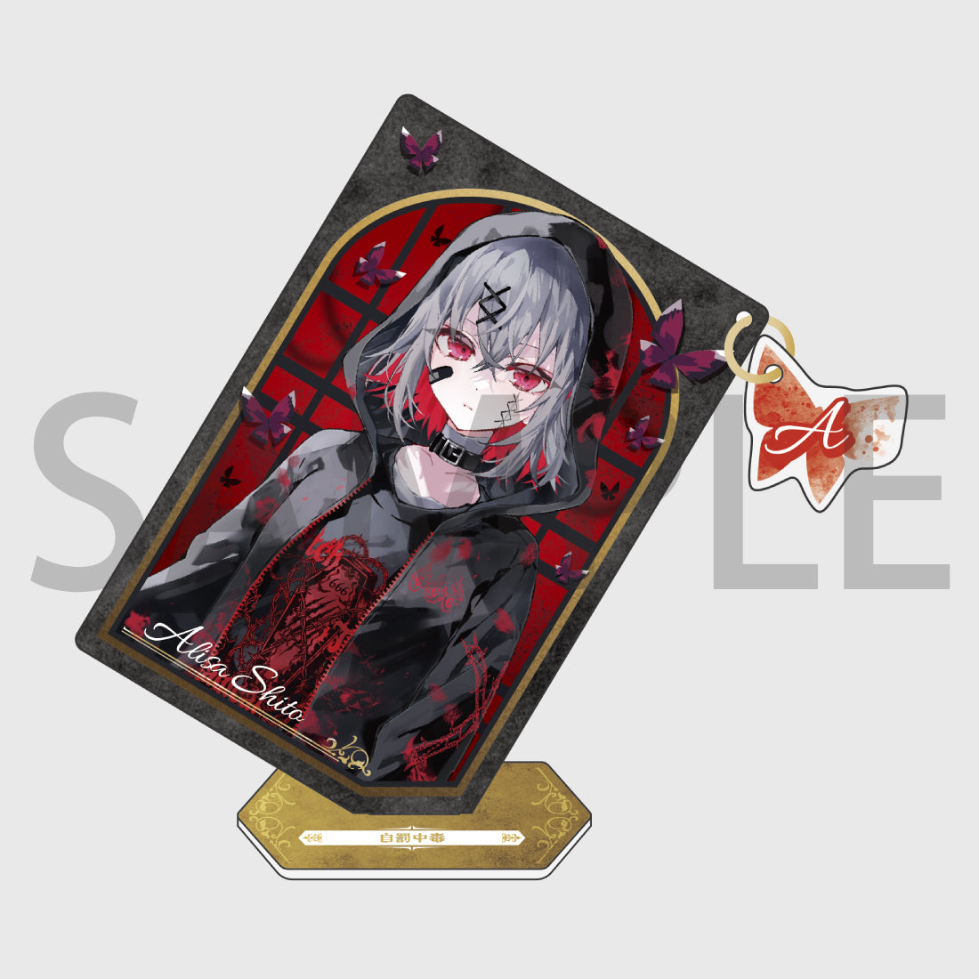 魔法少女ノ魔女裁判 x h.naoto イニシャルアクリルスタンド